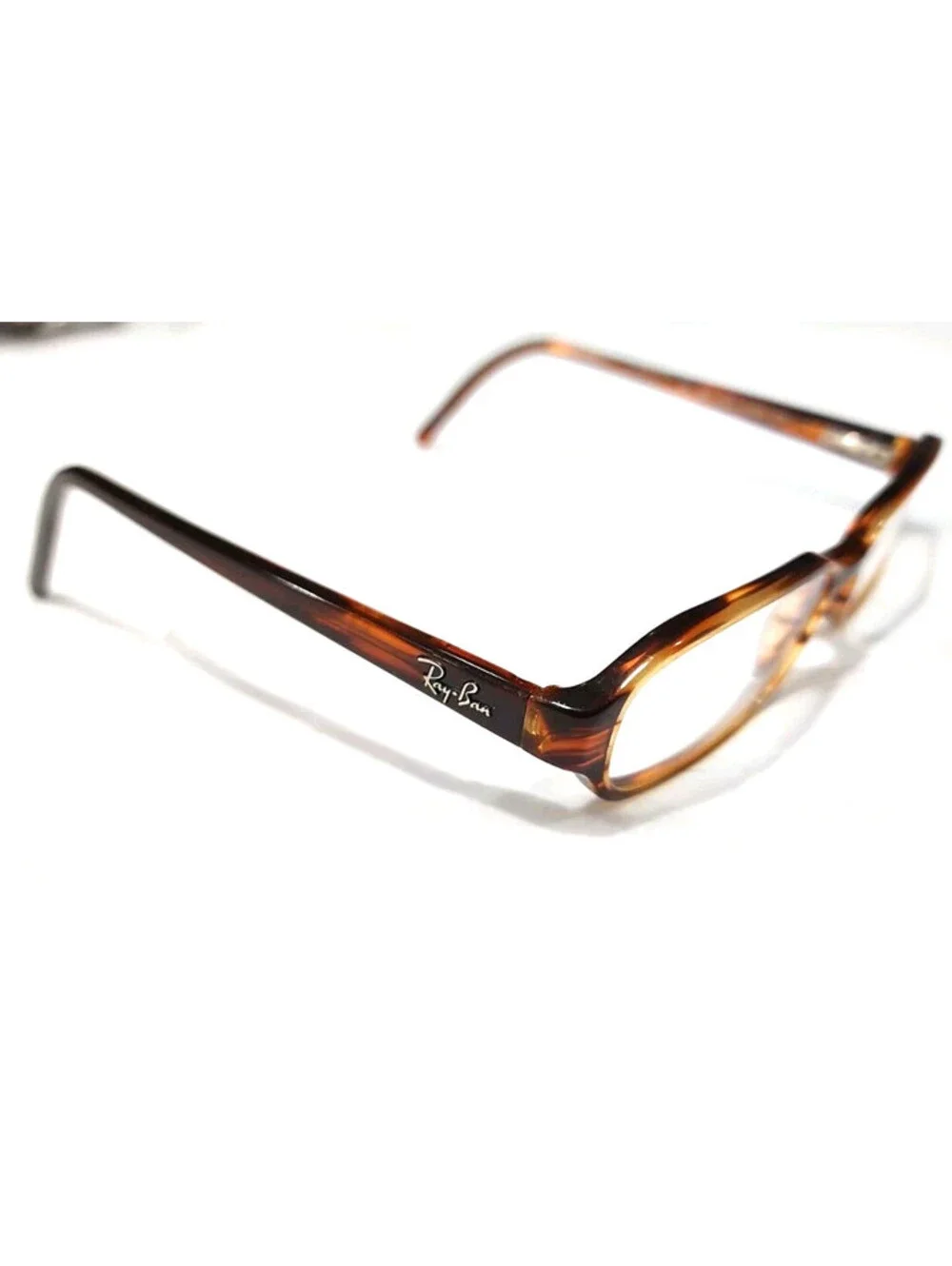 Ray Ban RB5084 2193 Brown Rectangle Eyeglasses Frame 51-15 135